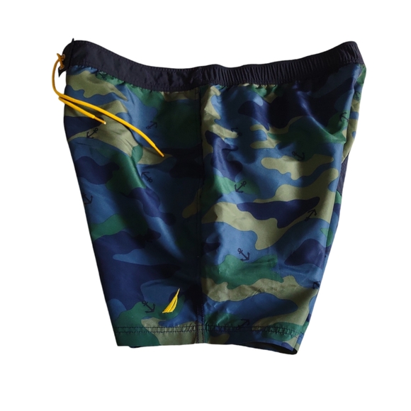 Nautica XXL Camo Swim Shorts Trunks - Picture 2 of 15